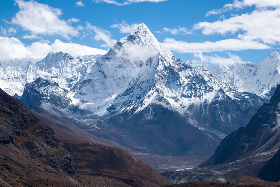Ama Dablam above the Imja valley